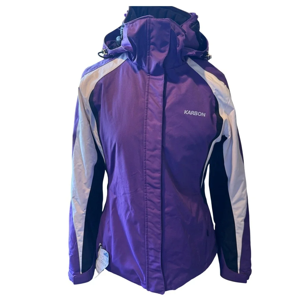 Karbon Purple‎ Ski Jacket Womens US 8 EU 38 UK 10